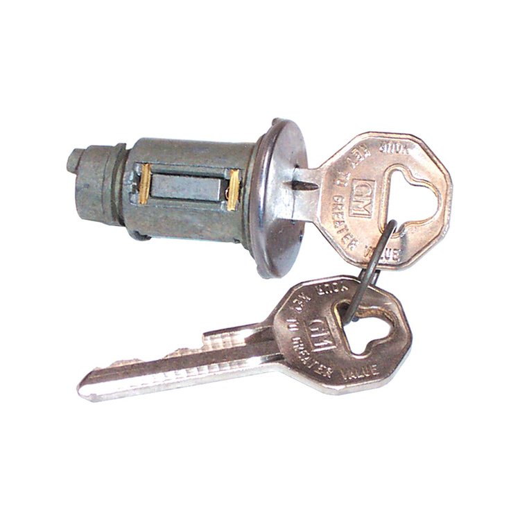SWI066C Ignition Lock Cylinder with Key, 1947-1966 Chevy/GMC Truck