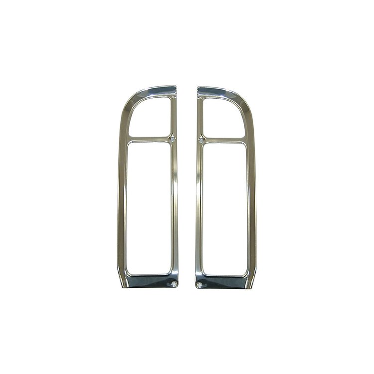 TLB72PR Tail Light Bezel 1969-1972 Chevy/GMC C/K Series Truck & Blazer/Jimmy, Fleetside, Pair
