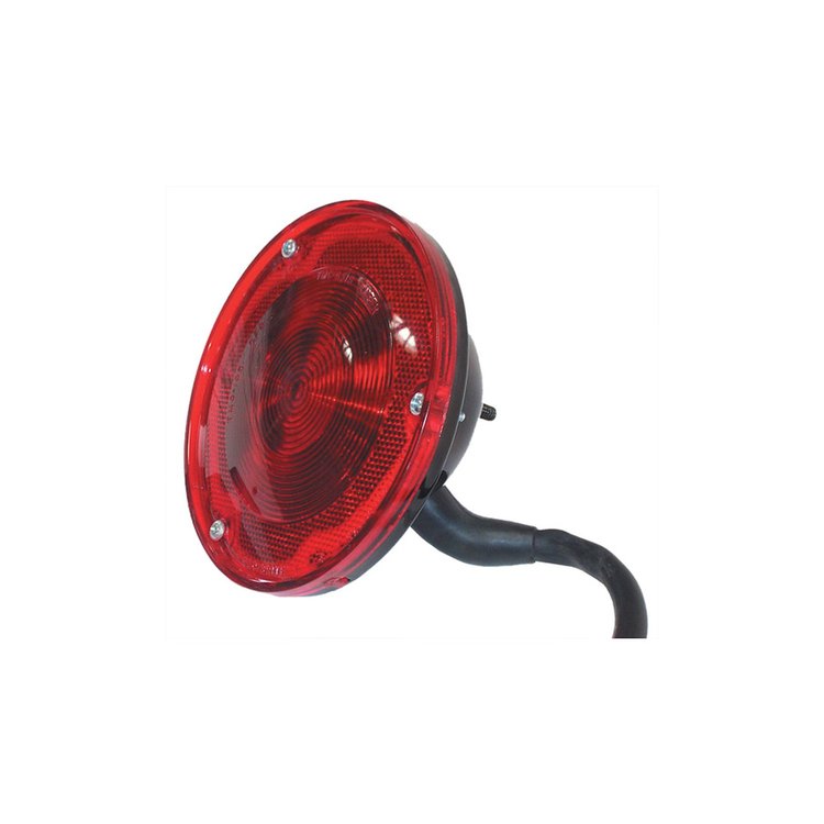 TLC0072 Tail Light Assembly 1967-1976 Chevy/GMC C/K Series Truck - Stepside, Black, Red, Left/Right, Each