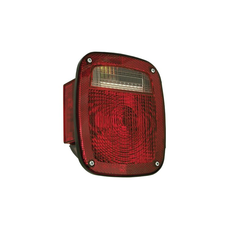 TLC87RP-LH Tail Light Assembly, Stepside, Red, Left, Each, 1979-1987 Chevy/GMC C/K Series Truck, Stepside