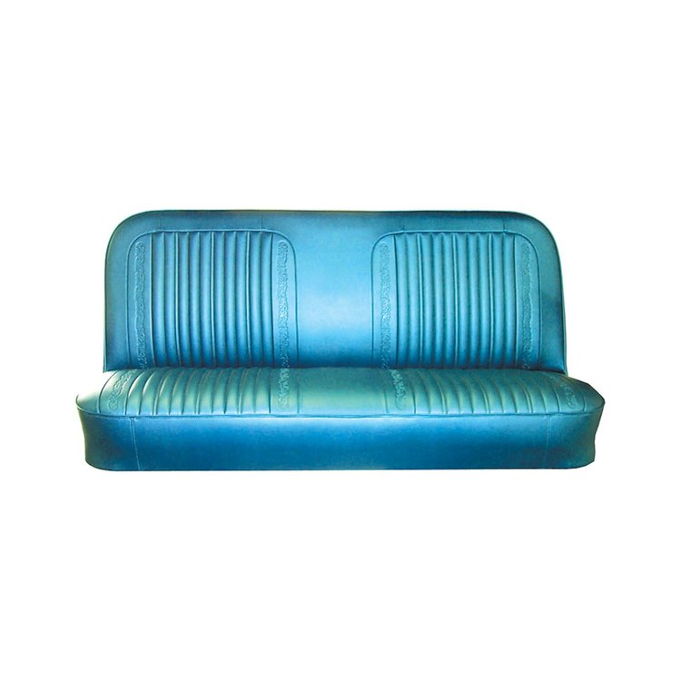 UP72200GREEN Seat Cover 1971-1972 Chevy/GMC C/K Series Truck, Blazer/Jimmy &Suburban, Scroll Pattern, Bench, Green