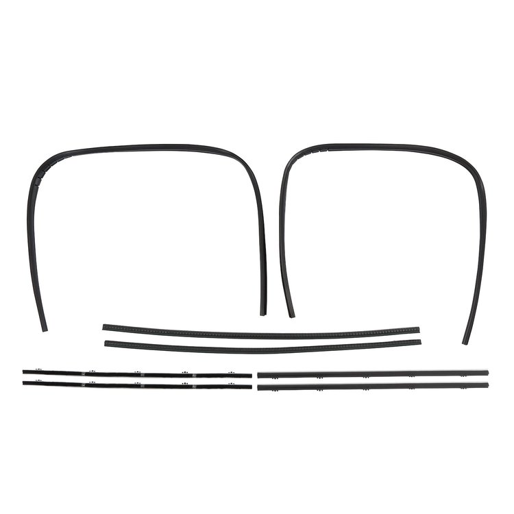 WCS0072 Window Channel Set, 1967-1972 Chevy/GMC C/K Series Truck & Suburban