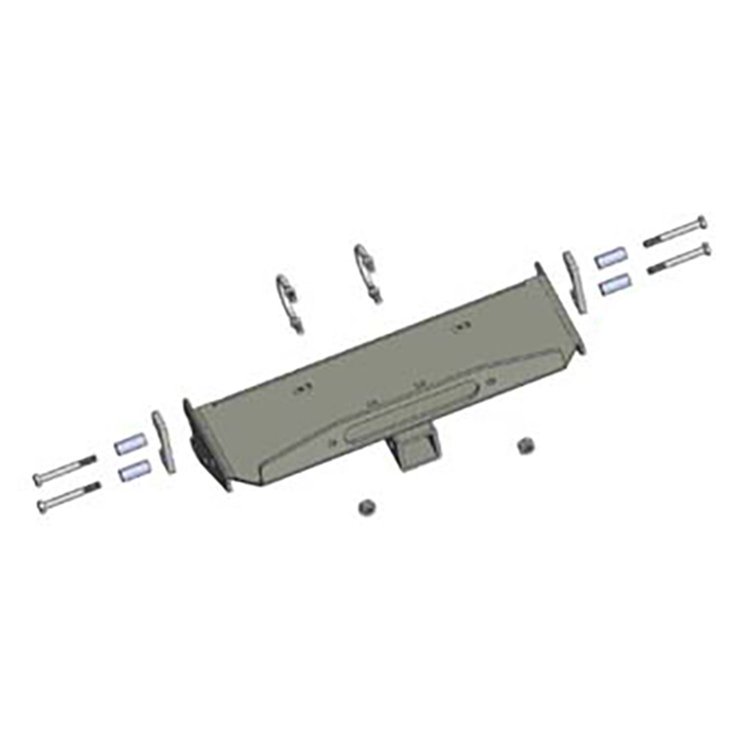 Defiant Armor Suzuki Samurai Front Winch Plate