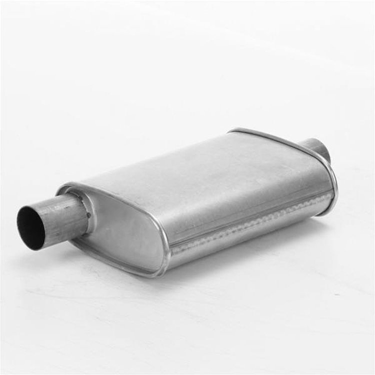 16807CB Turbo Oval Muffler, 2 in. Inlet/Outlet