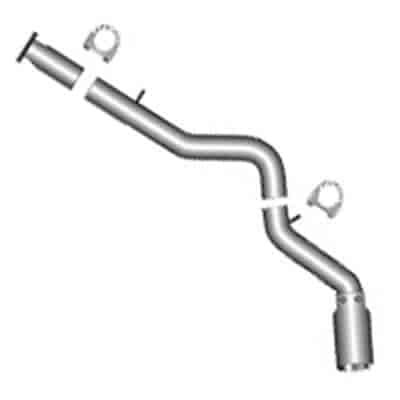 2007 CHEVY/GMC 2500 / 3500 (6.6L) DURAMAX DPF BACK W/TIP 5 in SINGLE