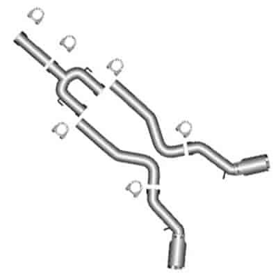 2007 DODGE 2500 / 3500 (6.7L) CUMMINS DPF BACK W/ TIPS 4 in DUAL