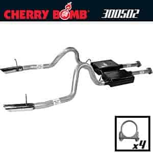 Exhaust System 1998-04 Mustang GT