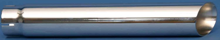 3 in X 22 in CHROME TIP