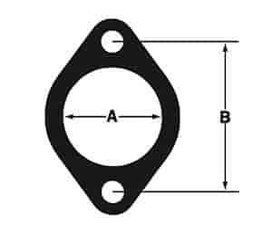 Collector Gasket Center: 2-1/8"