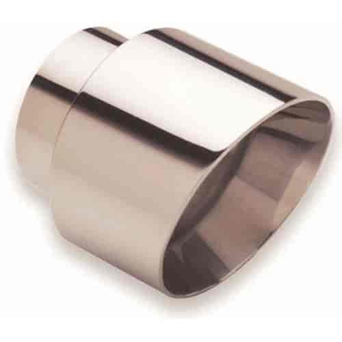 Exhaust Tip 15° Angle Cut Non-Rolled Edge