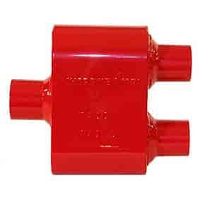 Extreme Muffler 2.5" Center Inlet/2.25" Dual Outlet