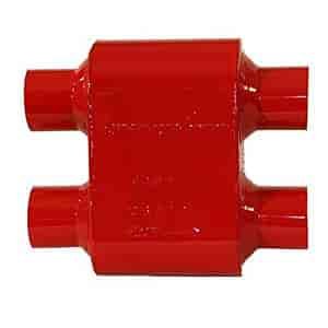 Extreme Muffler 2.5" Dual Inlet/Outlet