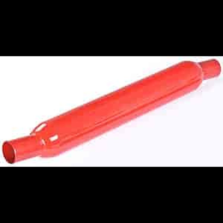 Glasspack Muffler 2" Inlet/Outlet: angled 7°