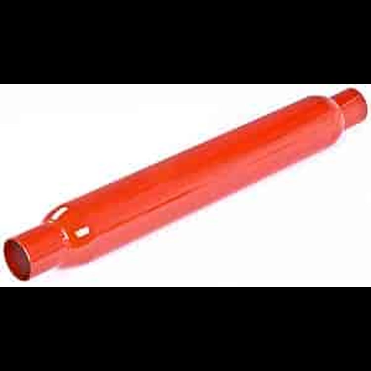 Glasspack Muffler 2.25" Straight Inlet/Outlet