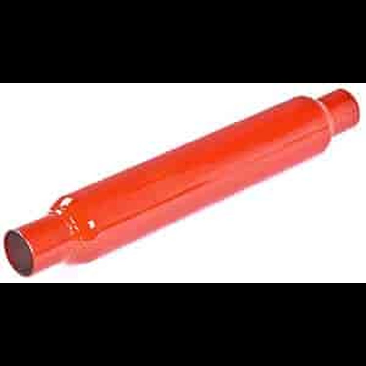 Glasspack Muffler 2.25" Straight Inlet/Outlet