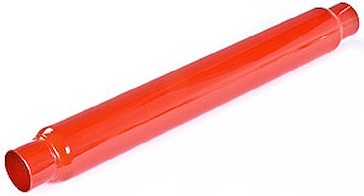 Glasspack Muffler 2.25" Straight Inlet/Outlet