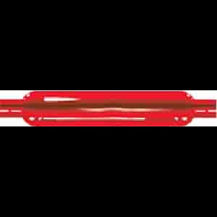 Glasspack Muffler 3" Straight Inlet/Outlet