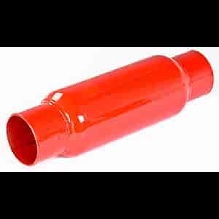 Glasspack Muffler 2.50" Straight Inlet/Outlet