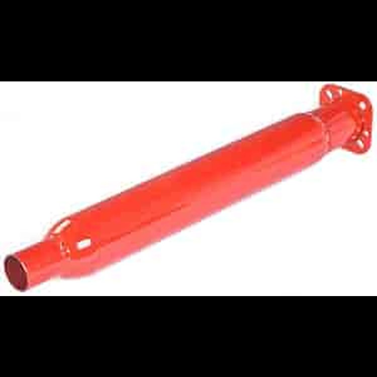 Header Muffler with Gasket 3" Collector Flange/2" Str. Outlet