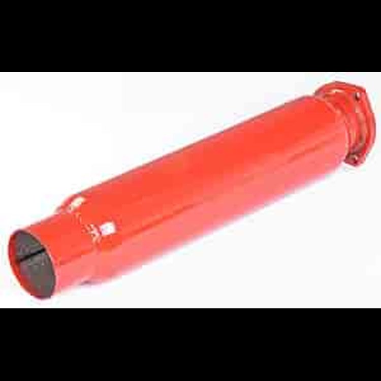 Header Muffler with Gasket 3" Collector Flange/3" Str. Outlet