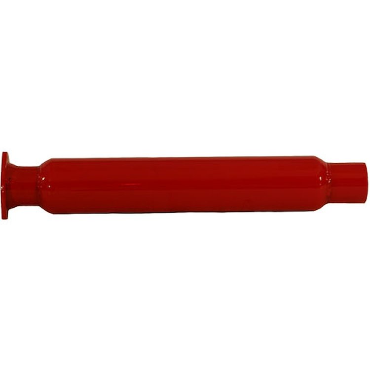 87556CB Header Muffler with Gasket 3" Collector Flange/2.25" Str. Outlet