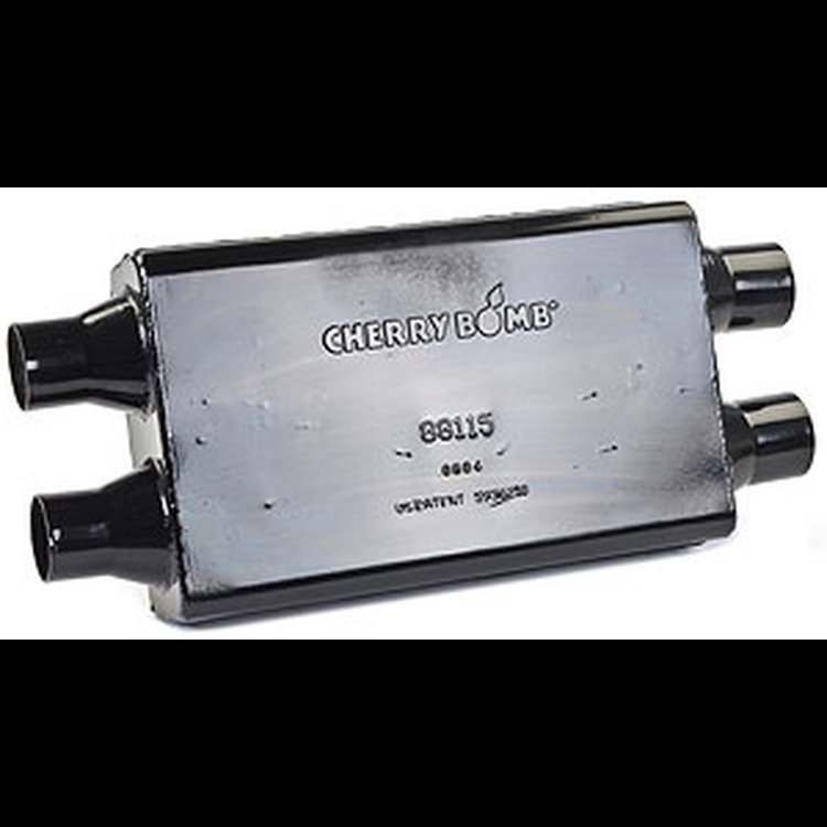 2.25" Inlet / 2.5" Outlet Diameter 4.25" x 10.25" Oval