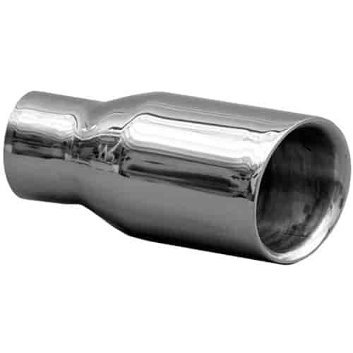 Exhaust Tip Double Walled Angle Cut