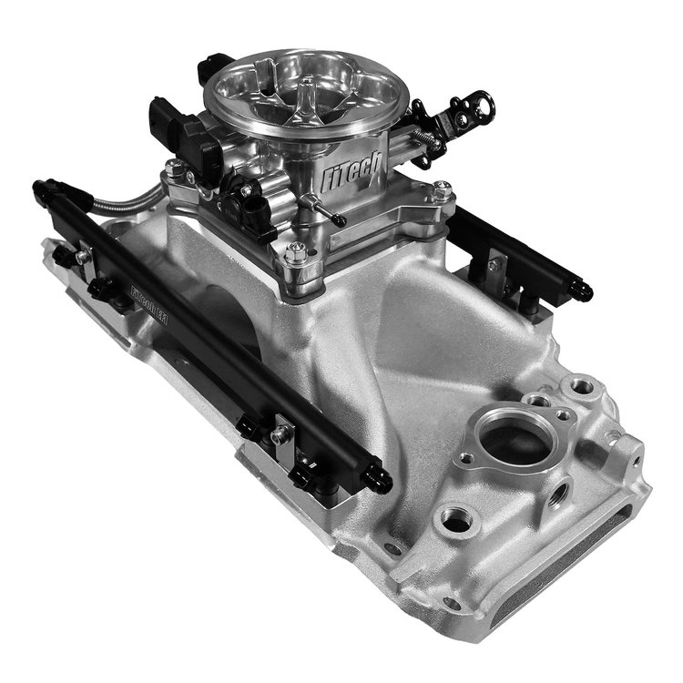 30-10-410 Ultra Port, 1000 HP Chevy Big Block Rectangle Port EFI System, Uni Brilliant