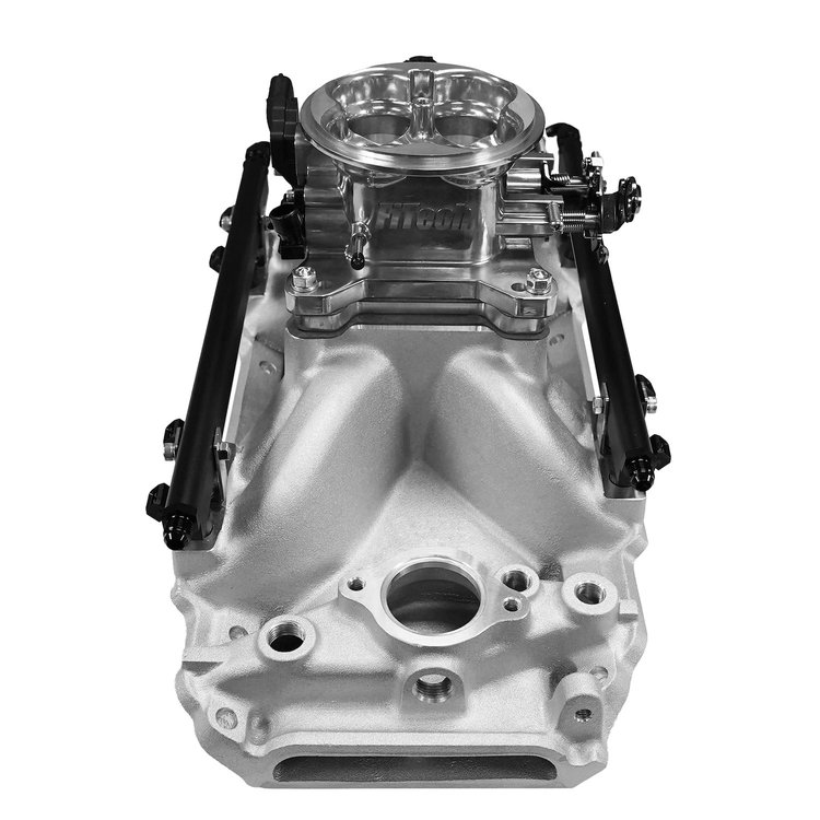 30-10-610 Ultra Port, 750 HP Chevy Big Block Rectangle Port EFI System, Uni Brilliant