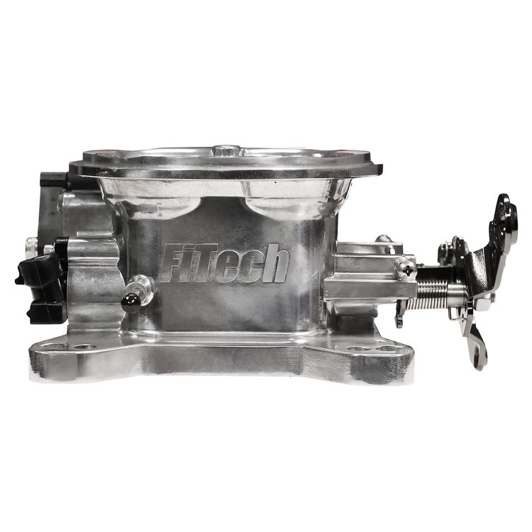 30033 Universal 4150 4BBL Throttle Body, Brilliant finish, MAP sensor