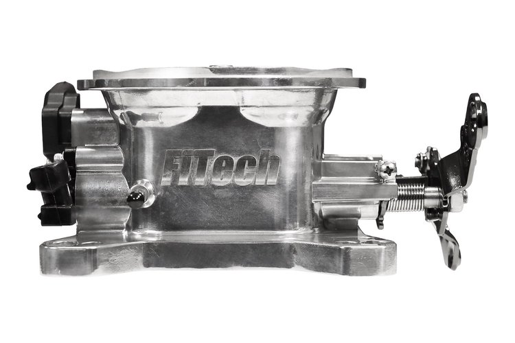 30035 Universal 4150 4BBL Throttle Body, Brilliant finish, TMAP sensor