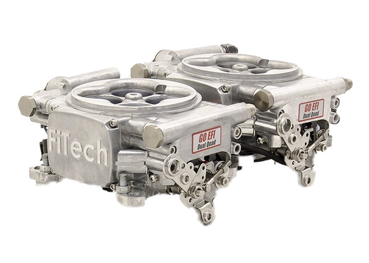 30061 Go EFI 2x4 625 HP Dual Quad Throttle Body System Basic Kit