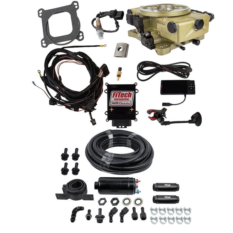 31020 Go EFI Classic Gold 650 HP EFI System With Inline Fuel Delivery & Regulator Master Kit