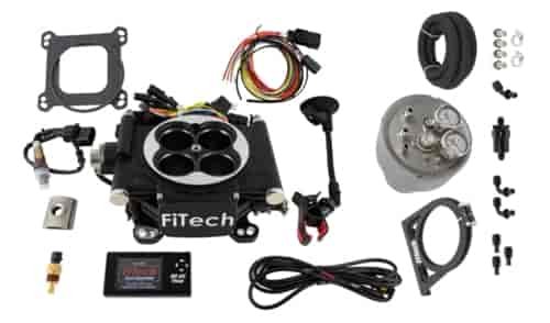 Go EFI-4 600 HP Throttle Body System Master Kit with Fuel Command Center