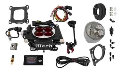 Go EFI-4 Power Adder 600 HP Throttle Body System Master Kit with Fuel Command Center