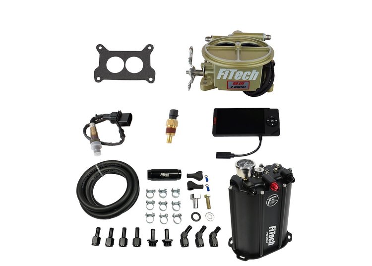 35001 EFI 2 Barrel EFI 400HP Classic Gold with Force Fuel Delivery System
