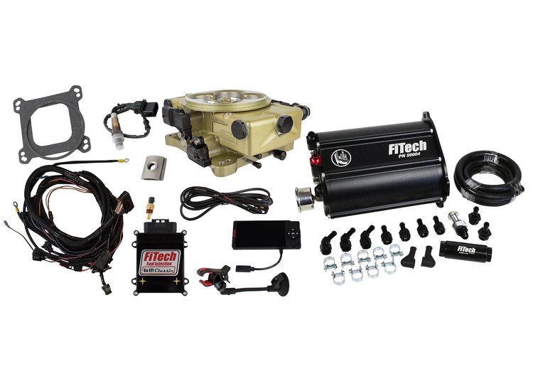 Go EFI Classic 650 HP Throttle Body System Master Kit with Force Fuel System