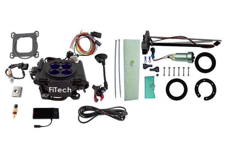 36108 Mean Street 800 HP Matte Black EFI System With Go Fuel 440 LPH In-Tank Master Kit