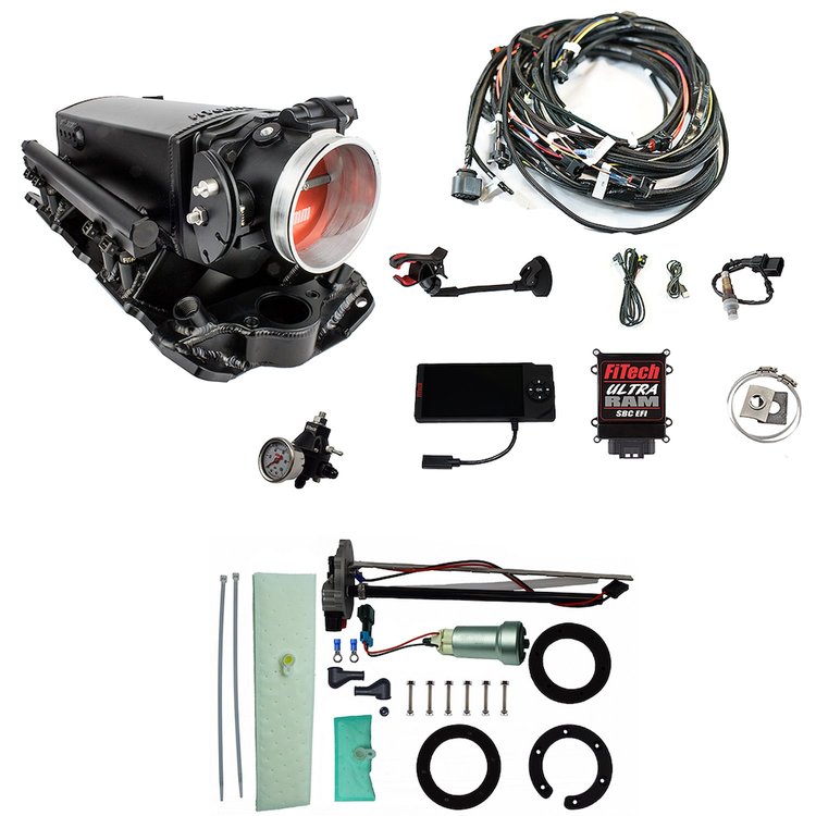 36116 Ultra Ram 650 HP Chevy Small Block EFI System Master Kit