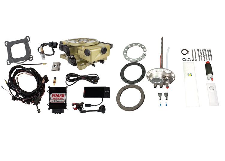 36320 Go EFI Classic Gold 650 HP EFI System With Go Fuel Returnless In-Tank Module Master Kit