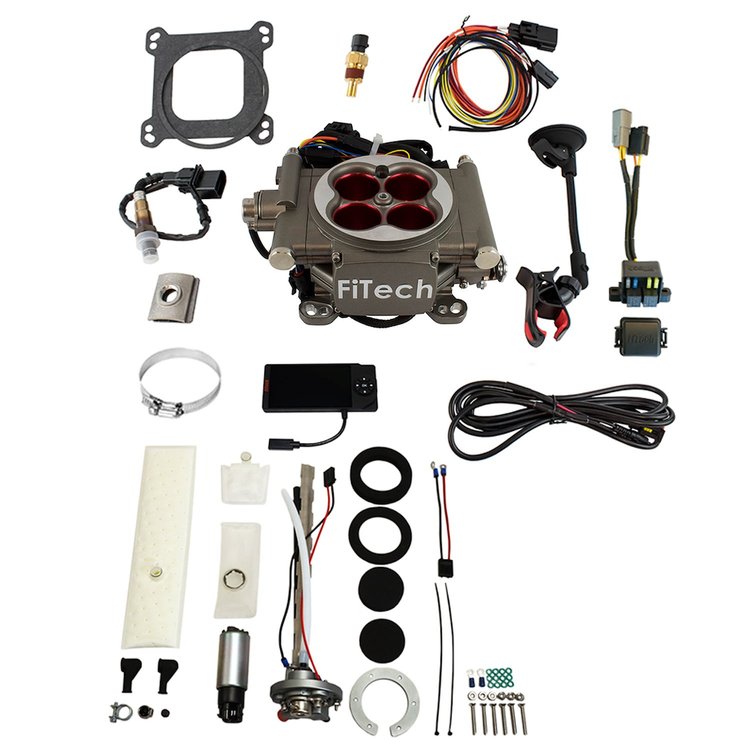 36503 Go Street 400 HP Cast EFI System With Go Fuel In-Tank Regulated Pump 255 LPH Master Kit