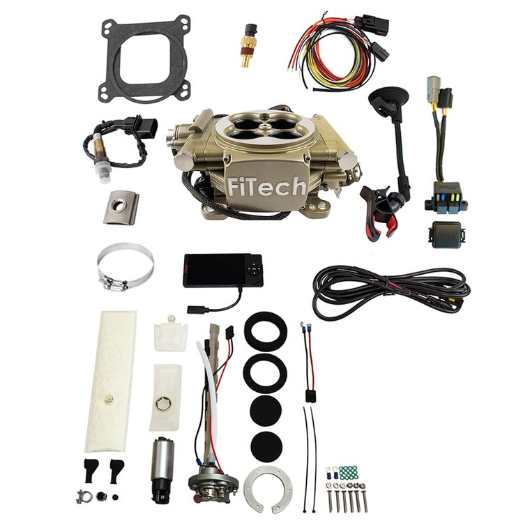 36505 Easy Street 600 HP Gold EFI System With Go Fuel In-Tank Regulated Pump 255 LPH Master Kit