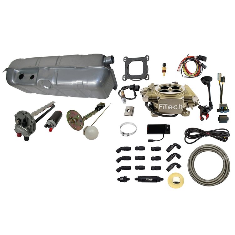38009 Easy Street 600 HP Gold EFI System Total Package for 1961-1964 Chevy Full-Size, w/ Pump In-Tank & Fuel Lines