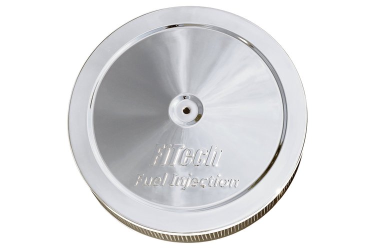 42300 Air Filter Assembly, 3 in. Tall w/ 1.5 in. Drop Base, w/ Hardware, Chrome
