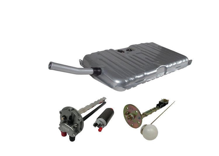 58045 FiTech Go Fuel 340 LPH EFI Fuel Tank Kit, 1971-1972 Chevy El Camino Notched