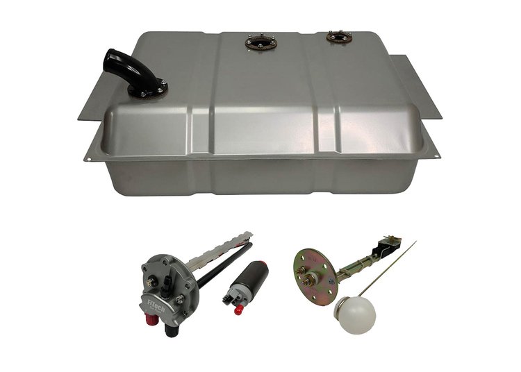 58047 FiTech Go Fuel 340 LPH EFI Fuel Tank Kit, 1963-1966 Chevy Truck Side Fill