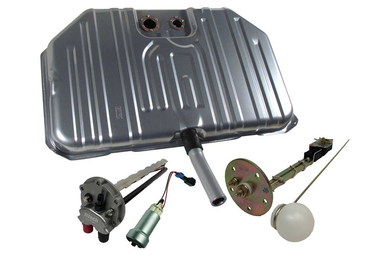 58128 FiTech Go Fuel 440 LPH EFI Fuel Tank Kit, 1970 Chevy Chevelle Notched