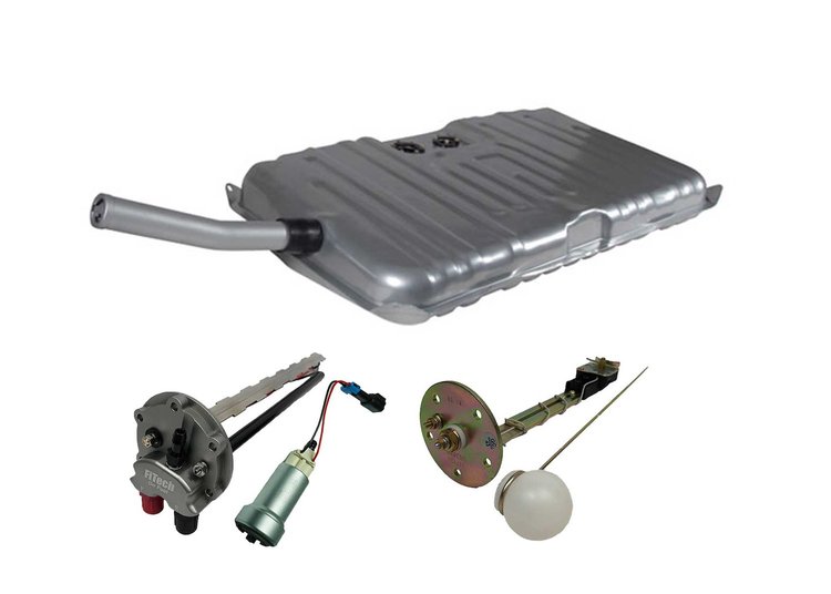 58145 FiTech Go Fuel 440 LPH EFI Fuel Tank Kit, 1971-1972 Chevy El Camino Notched