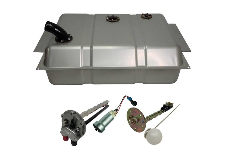 58149 FiTech Go Fuel 440 LPH EFI Fuel Tank Kit, 1967-1972 Chevy Truck Side Fill