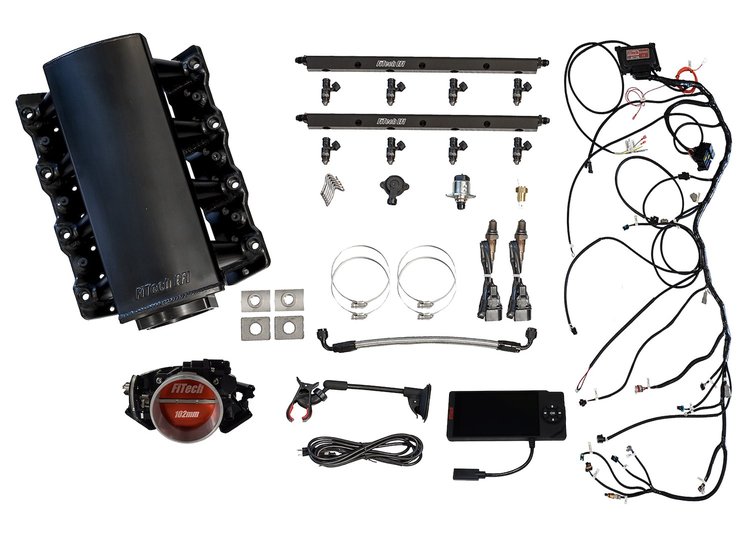 70003 Ultimate LS EFI Induction System LS1/LS2/LS6 750HP with Short Cathedral Intake